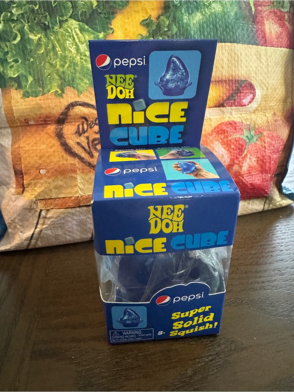 Pepsi Blue NeeDoh Nice Cube Stress Toy new
